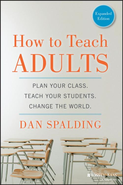 Cover of the book How to Teach Adults by Dan Spalding, Wiley