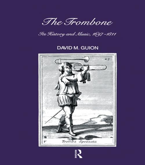 Cover of the book Trombone by D. M. Guion, Taylor and Francis