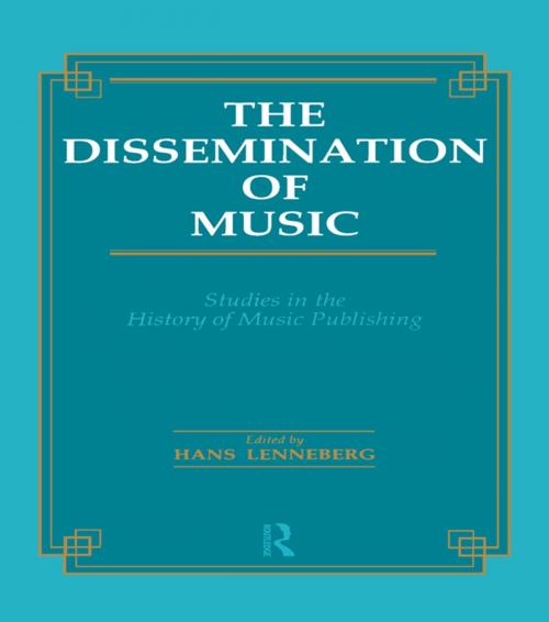 Cover of the book Dissemination of Music by , Taylor and Francis