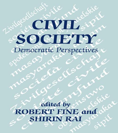 Cover of the book Civil Society by , Taylor and Francis