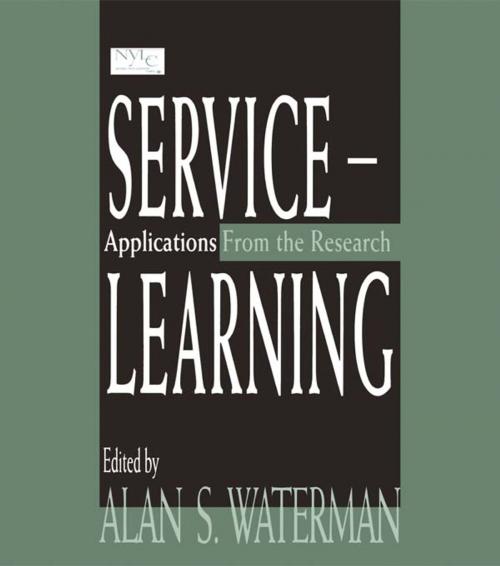 Cover of the book Service-learning by , Taylor and Francis