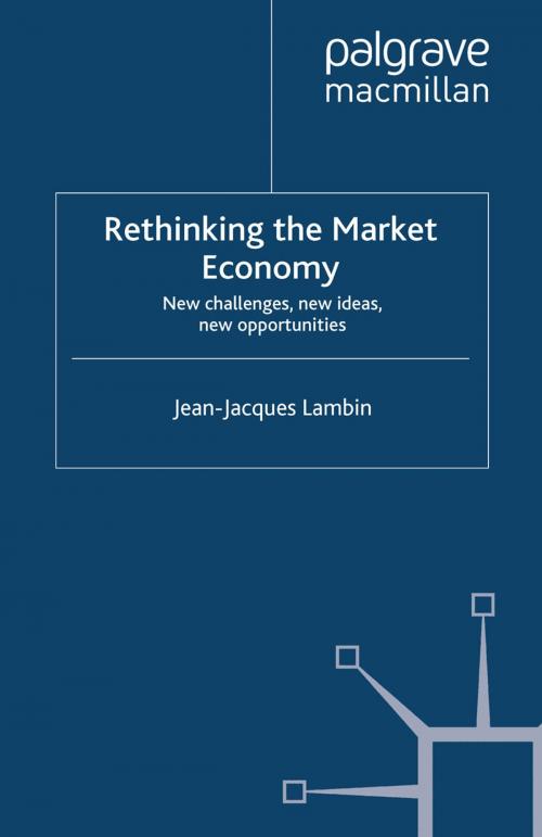 Cover of the book Rethinking the Market Economy by J. Lambin, Palgrave Macmillan UK