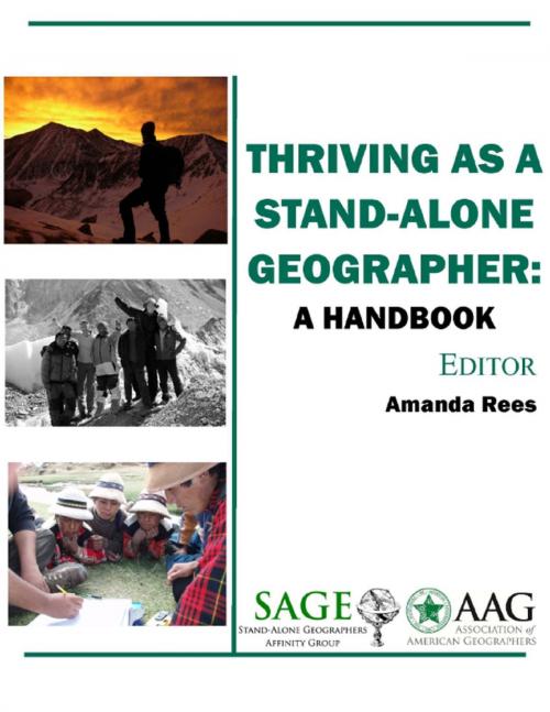 Cover of the book Thriving as a Stand-Alone Geographer: A Handbook by Amanda Rees, Lulu.com