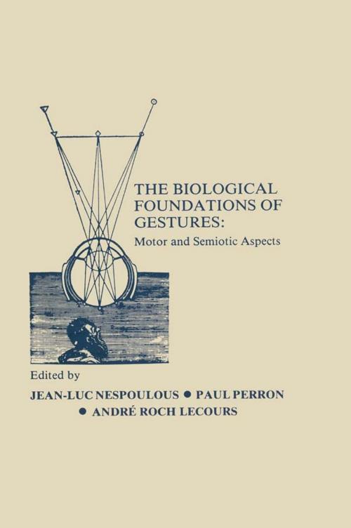 Cover of the book The Biological Foundations of Gesture by , Taylor and Francis