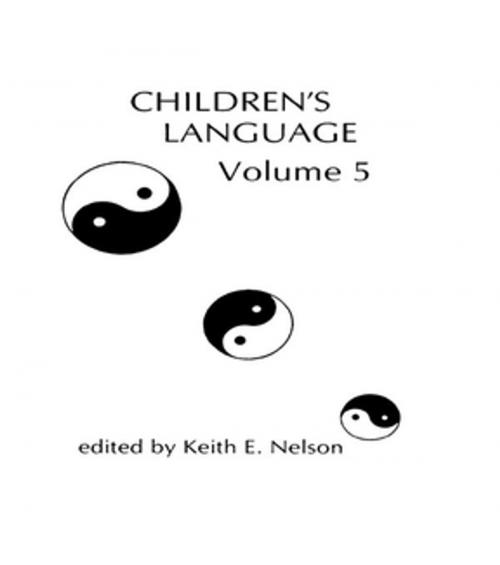 Cover of the book Children's Language by , Taylor and Francis