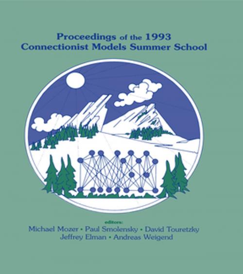 Cover of the book Proceedings of the 1993 Connectionist Models Summer School by , Taylor and Francis