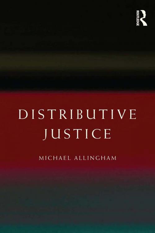 Cover of the book Distributive Justice by Michael Allingham, Taylor and Francis
