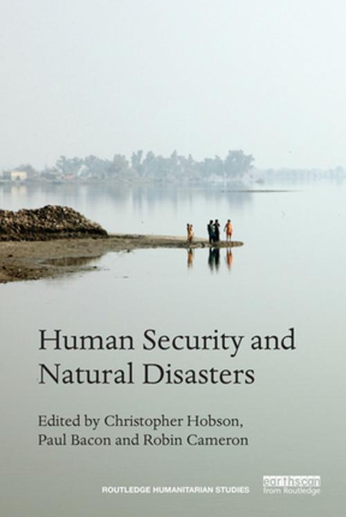 Cover of the book Human Security and Natural Disasters by , Taylor and Francis