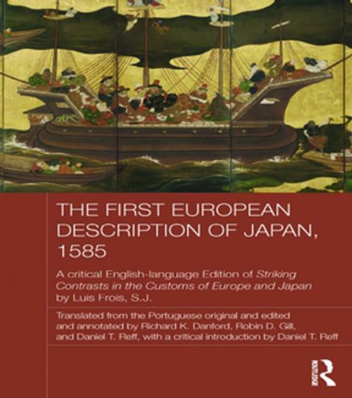 Cover of the book The First European Description of Japan, 1585 by Luis Frois SJ, Taylor and Francis
