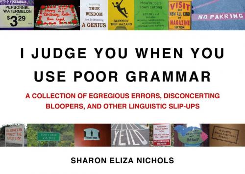 Cover of the book I Judge You When You Use Poor Grammar by Sharon Eliza Nichols, St. Martin's Press