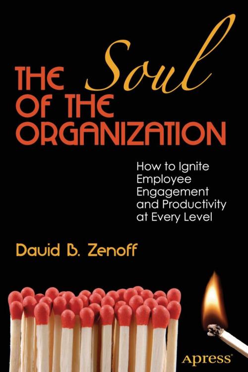 Cover of the book The Soul of the Organization by David B. Zenoff, Apress