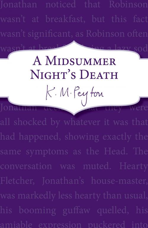 Cover of the book A Midsummer Night's Death by K M Peyton, RHCP