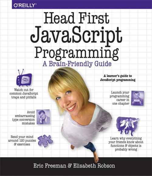 Cover of the book Head First JavaScript Programming by Elisabeth Robson, Eric T.  Freeman, O'Reilly Media