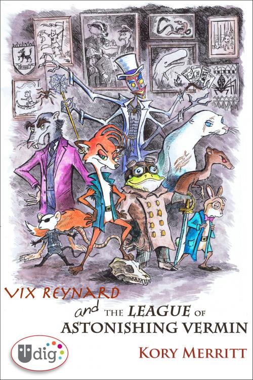 Cover of the book Vix Reynard and the League of Astonishing Vermin by Kory Merritt, Andrews McMeel Publishing, LLC