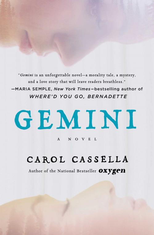 Cover of the book Gemini by Carol Cassella, Simon & Schuster