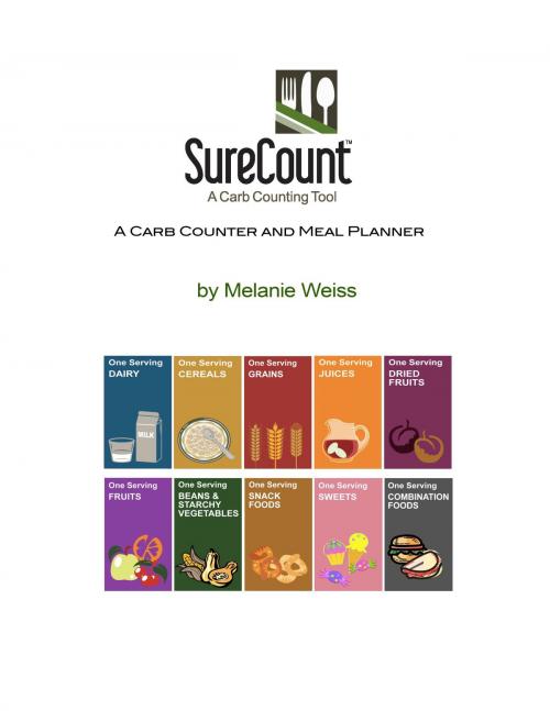 Cover of the book SureCount, Diabetes Management In Your Hands, A Carb Counter and Meal Planner by Melanie Weiss, eBookIt.com