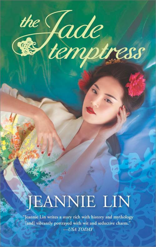 Cover of the book The Jade Temptress by Jeannie Lin, HQN Books