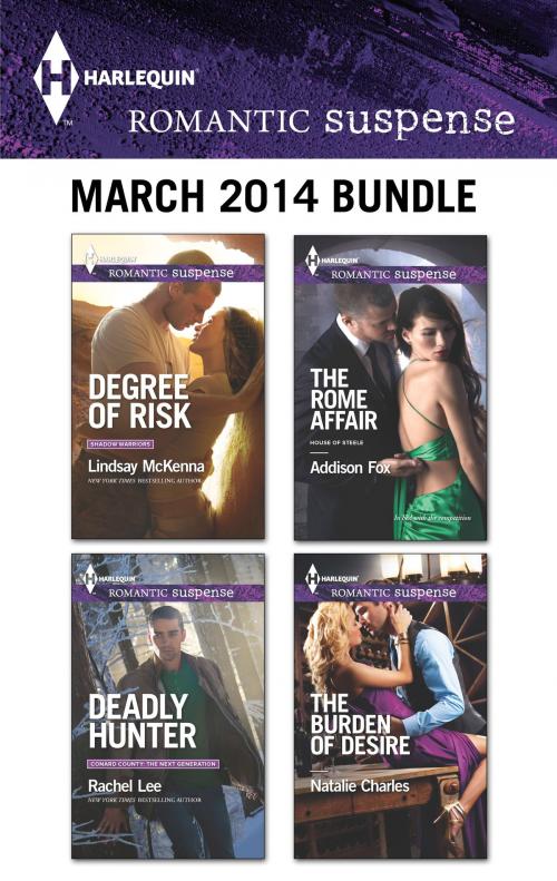 Cover of the book Harlequin Romantic Suspense March 2014 Bundle by Lindsay McKenna, Rachel Lee, Addison Fox, Natalie Charles, Harlequin