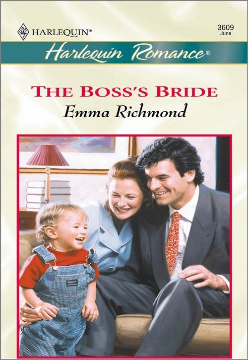 Cover of the book THE BOSS'S BRIDE by Emma Richmond, Harlequin
