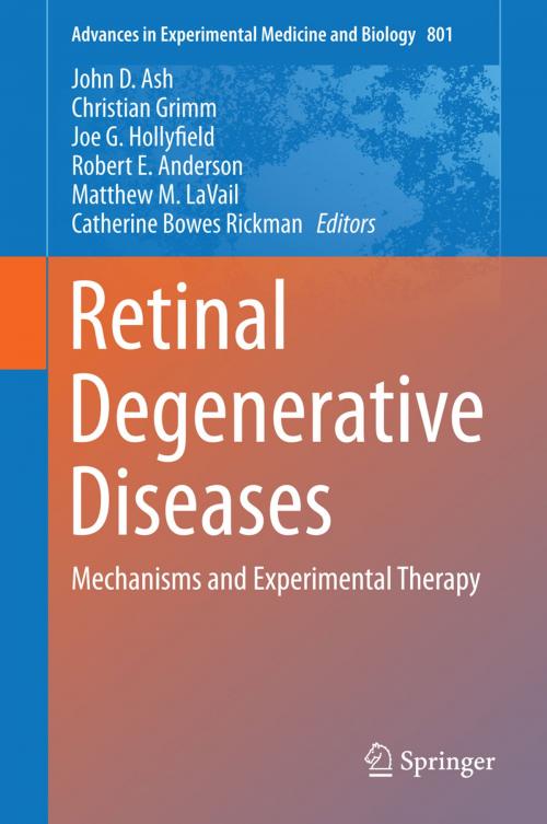Cover of the book Retinal Degenerative Diseases by , Springer New York