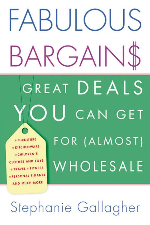 Cover of the book Fabulous Bargains! by Stephanie Gallagher, St. Martin's Press