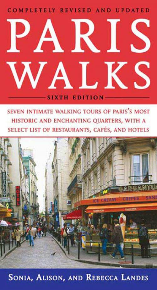 Cover of the book Pariswalks by Alison Landes, Sonia Landes, Rebecca Landes, Henry Holt and Co.