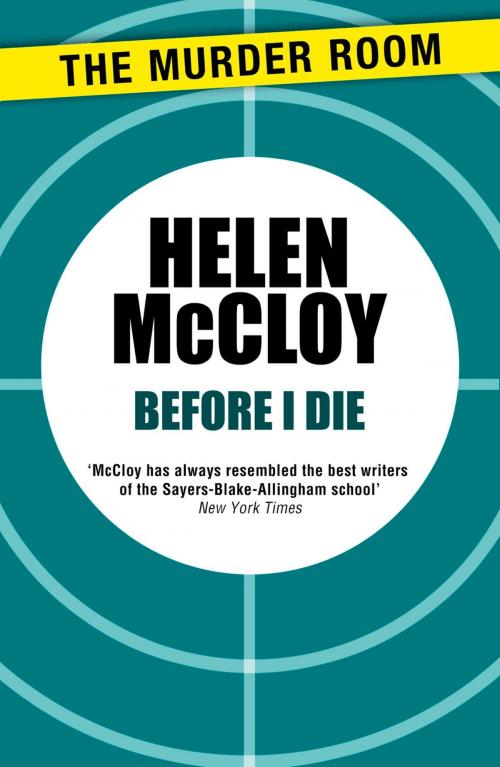 Cover of the book Before I Die by Helen McCloy, Orion Publishing Group