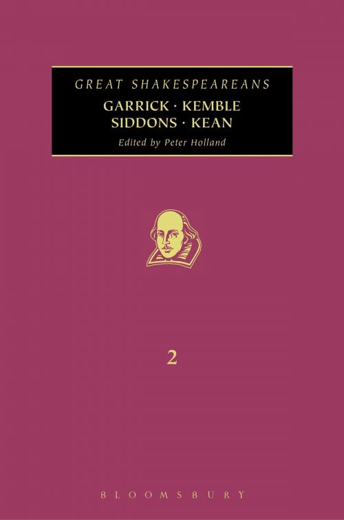 Cover of the book Garrick, Kemble, Siddons, Kean by , Bloomsbury Publishing
