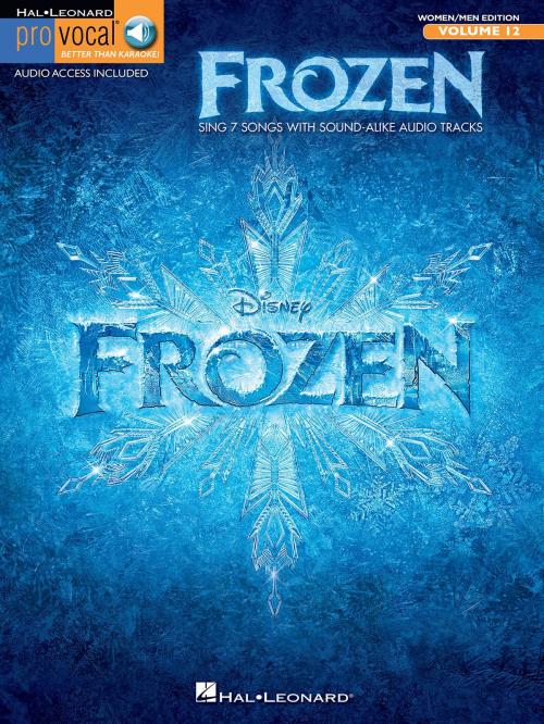 Cover of the book Frozen - Pro Vocal Songbook (with Audio) by Robert Lopez, Kristen Anderson-Lopez, Hal Leonard