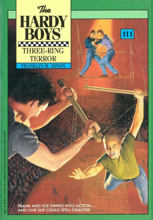 Cover of the book Three-Ring Terror by Franklin W. Dixon, Aladdin