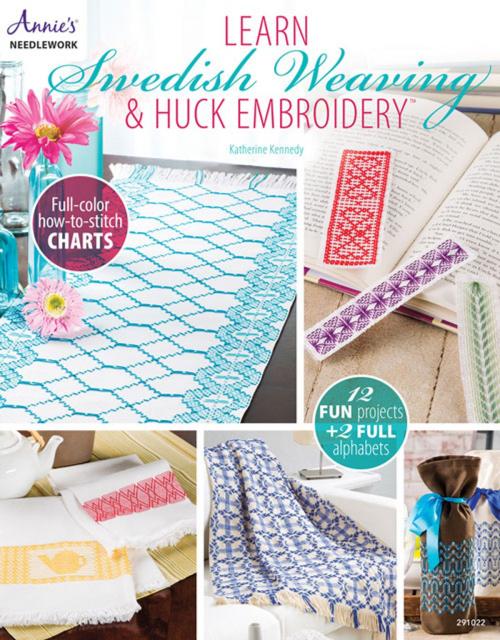 Cover of the book Learn Swedish Weaving & Huck Embroidery by Katherine Kennedy, Annie's