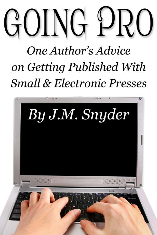 Cover of the book Going Pro by J.M. Snyder, JMS Books LLC