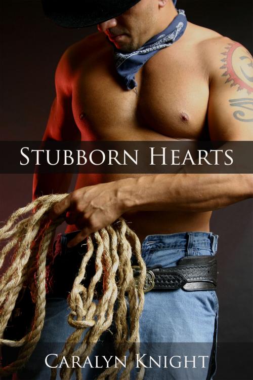 Cover of the book Stubborn Hearts by Caralyn Knight, Black Serpent Erotica