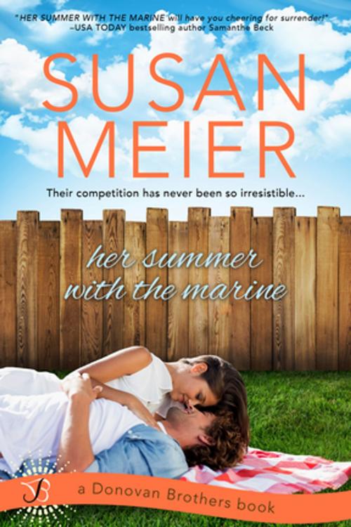 Cover of the book Her Summer with the Marine by Susan Meier, Entangled Publishing, LLC