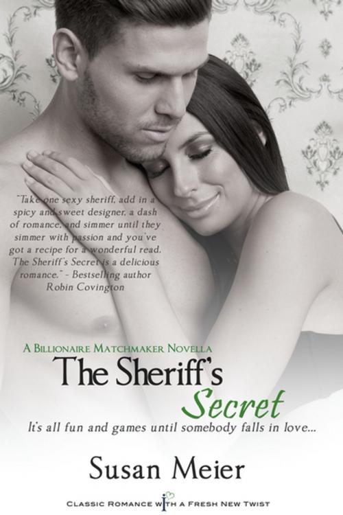 Cover of the book The Sheriff's Secret by Susan Meier, Entangled Publishing, LLC