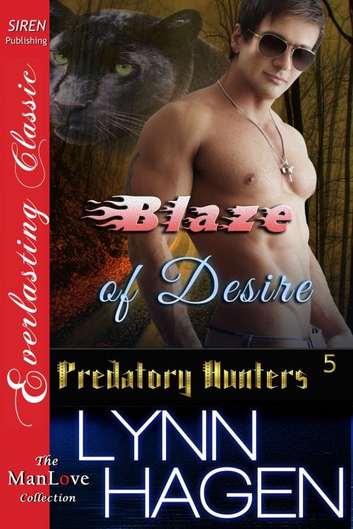 Cover of the book Blaze of Desire by Lynn Hagen, Siren-BookStrand