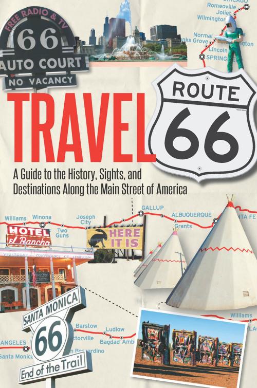 Cover of the book Travel Route 66 by Jim Hinckley, Voyageur Press