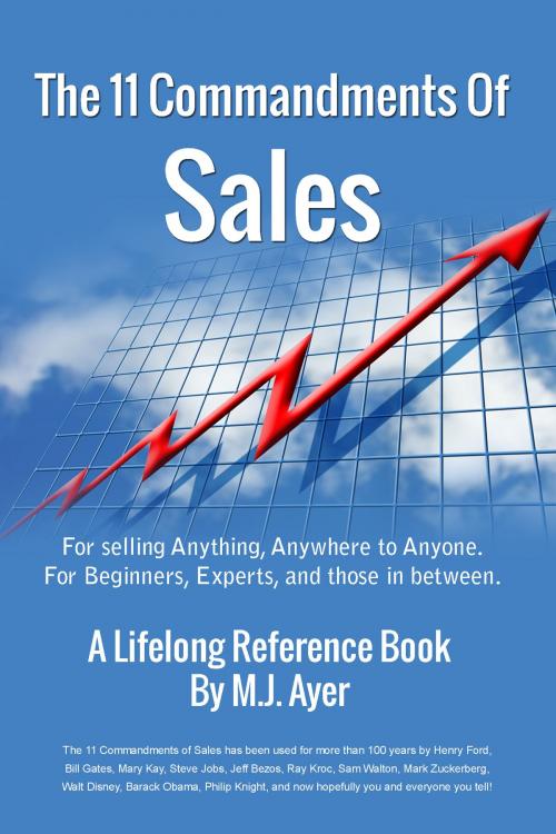 Cover of the book 11 Commandments of Sales: For Selling Anything, Anywhere to Anyone by MJAyer, MJAyer