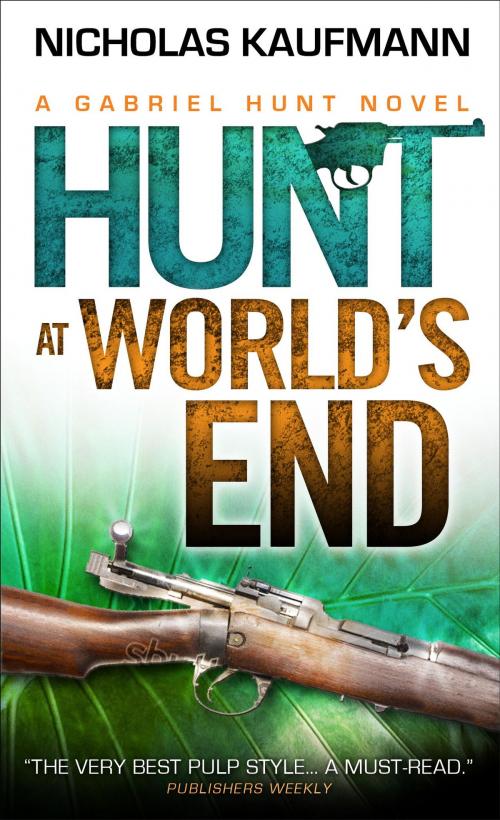 Cover of the book Gabriel Hunt - Hunt at World's End by Nicholas Kaufmann, Titan