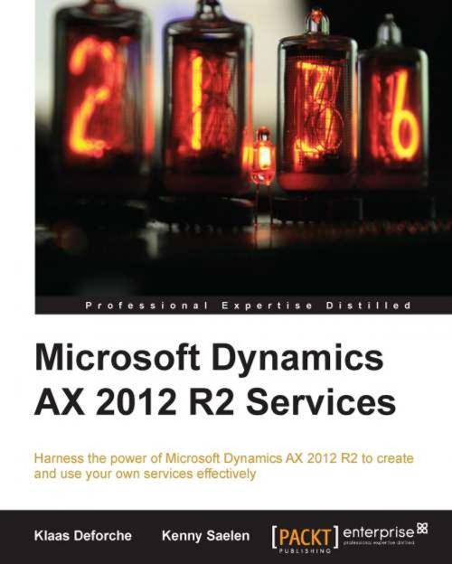 Cover of the book Microsoft Dynamics AX 2012 R2 Services by Klaas Deforche, Kenny Saelen, Packt Publishing