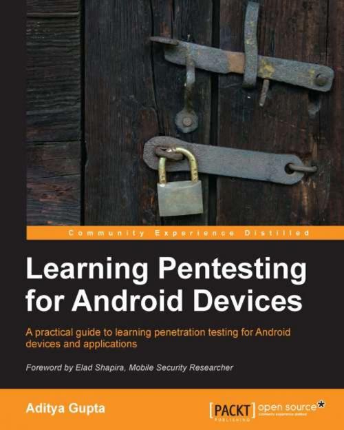Cover of the book Learning Pentesting for Android Devices by Aditya Gupta, Packt Publishing