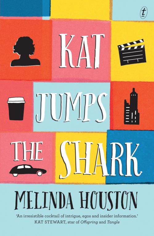 Cover of the book Kat Jumps the Shark by Melinda Houston, The Text Publishing Company