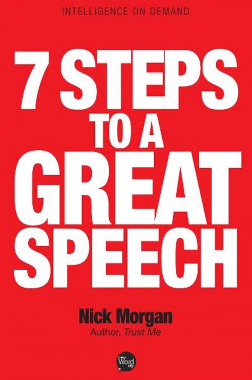 Cover of the book How to Give a Great Speech by Nick Morgan, New Word City, Inc.