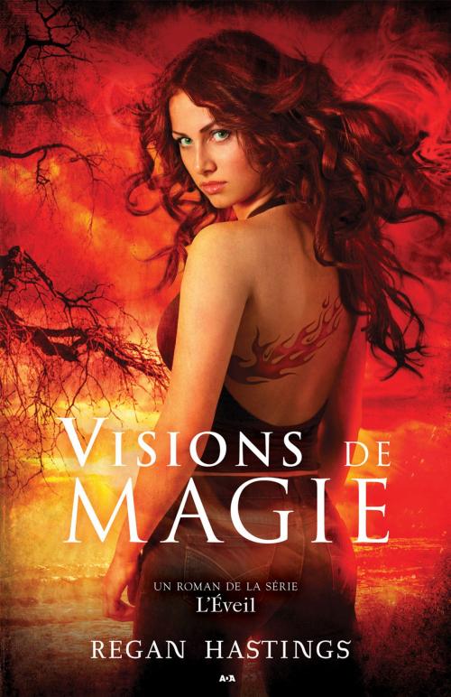 Cover of the book Visions de magie by Regan Hastings, Éditions AdA