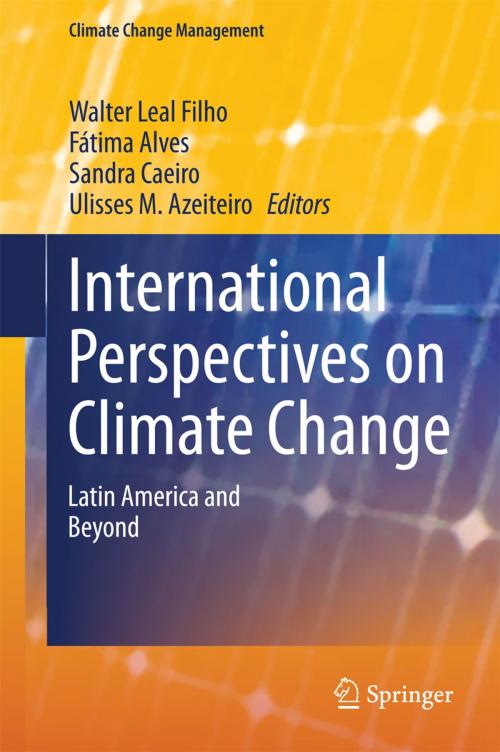 Cover of the book International Perspectives on Climate Change by , Springer International Publishing