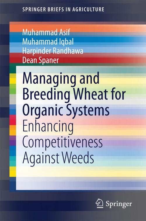 Cover of the book Managing and Breeding Wheat for Organic Systems by Muhammad Asif, Muhammad Iqbal, Harpinder Randhawa, Dean Spaner, Springer International Publishing