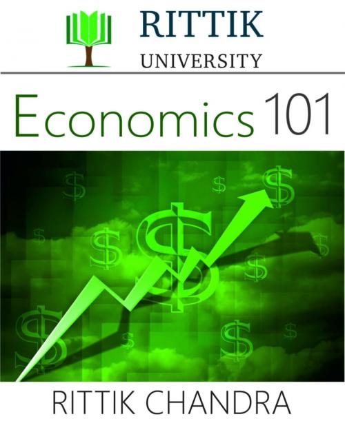 Cover of the book Rittik University Economics 101 by Rittik Chandra, BookRix