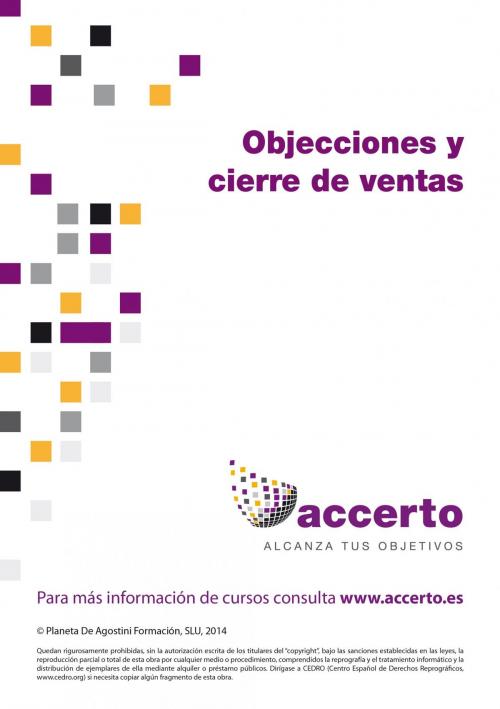 Cover of the book Objecciones y cierre de ventas by Accerto, Grupo Planeta