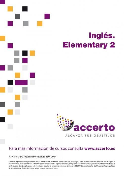 Cover of the book Inglés. Elementary 2 by Accerto, Grupo Planeta