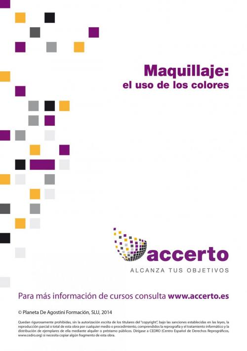 Cover of the book Maquillaje, el uso de los colores by Accerto, Grupo Planeta